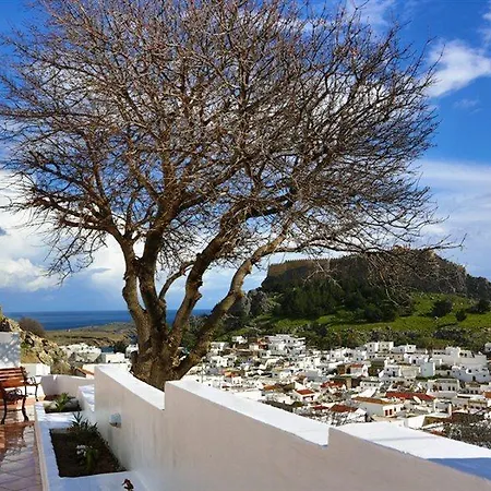 Little Sea View Apartman Líndosz